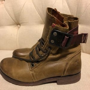 Fly London Combat Boots size 37